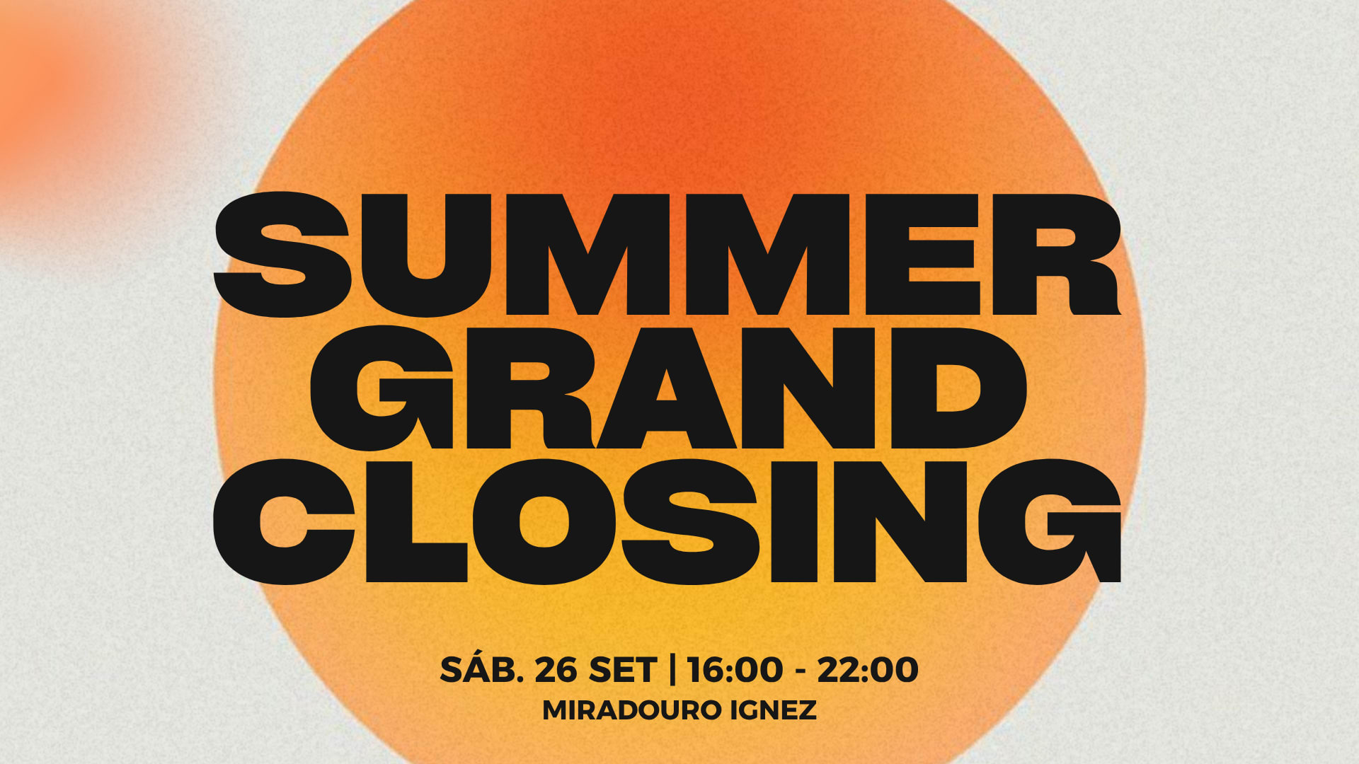 Epicure Club Sessions - Summer Grand Closing