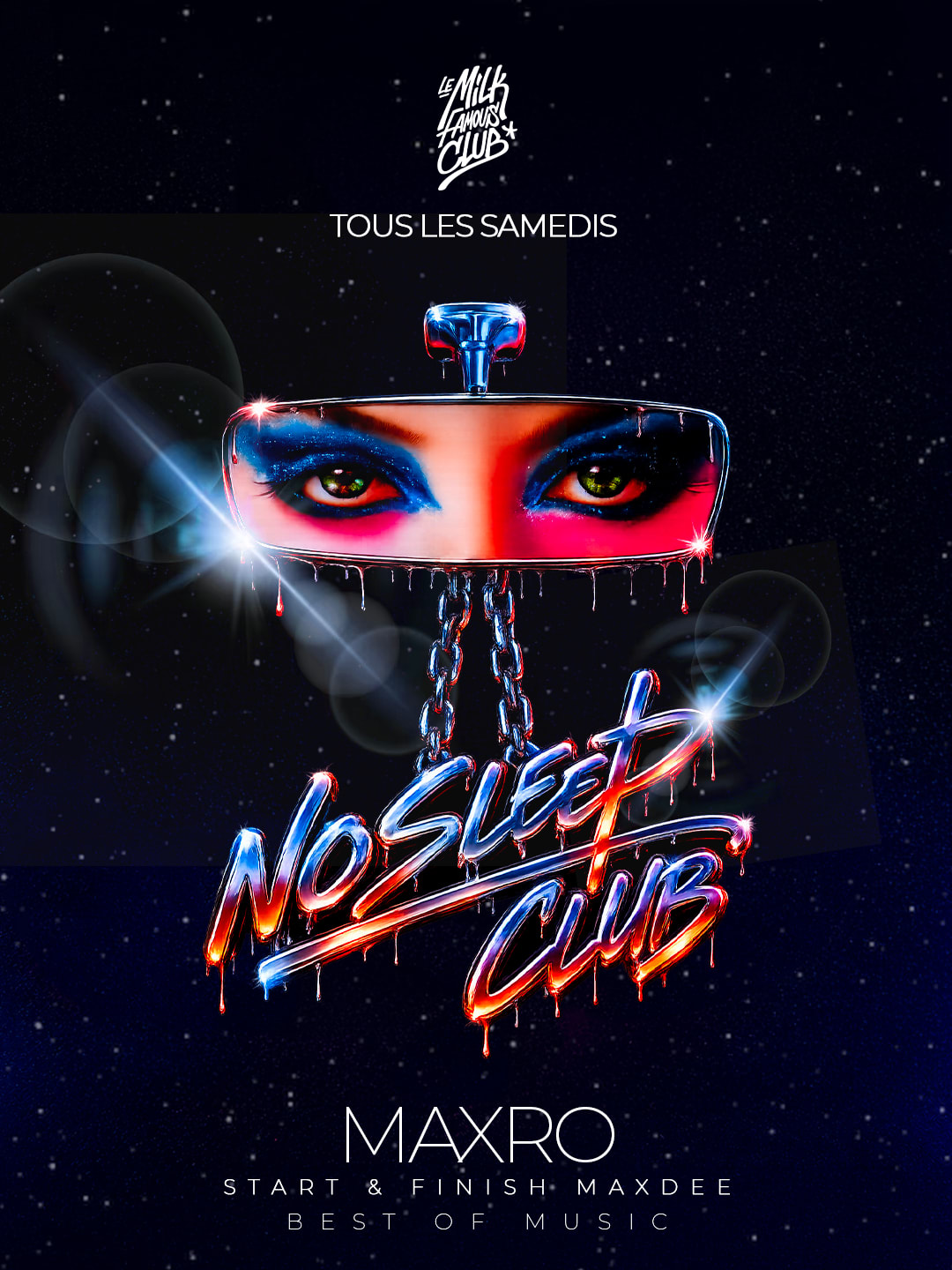 Samedi 12 Sept - No Sleep Club W/ Maxro