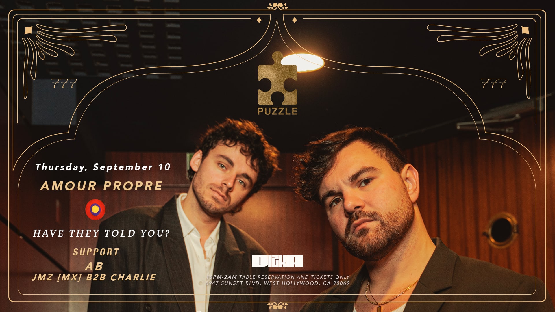Puzzle X Dizka Presents: Amour Propre