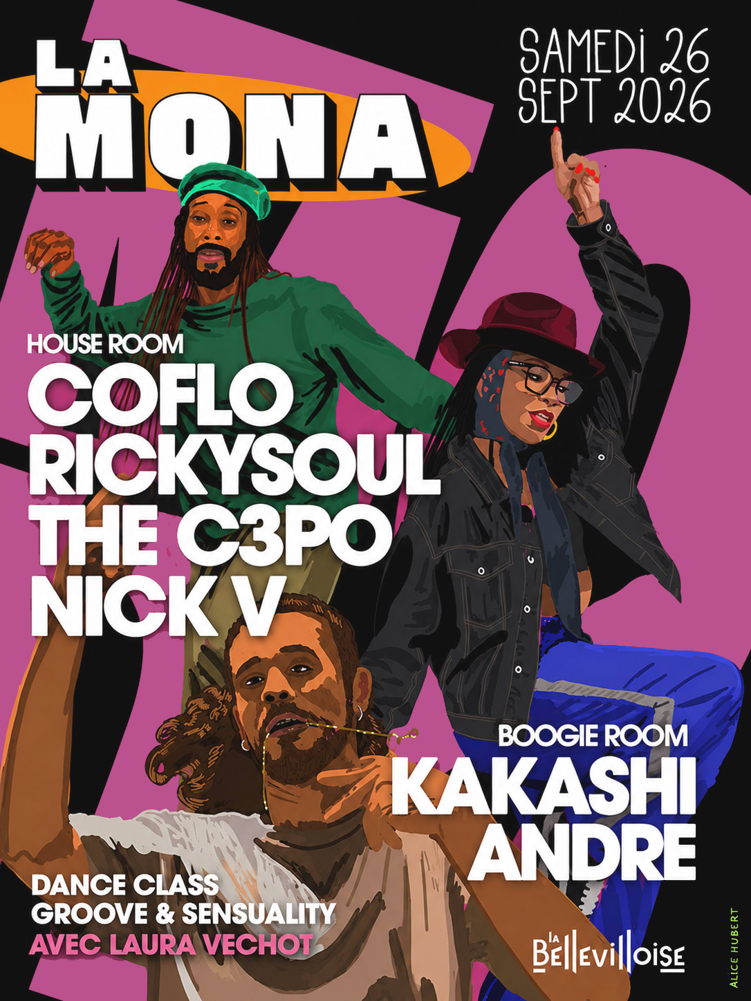 La Mona Club Night : Coflo, Rickysoul The C3po, Nick V ...