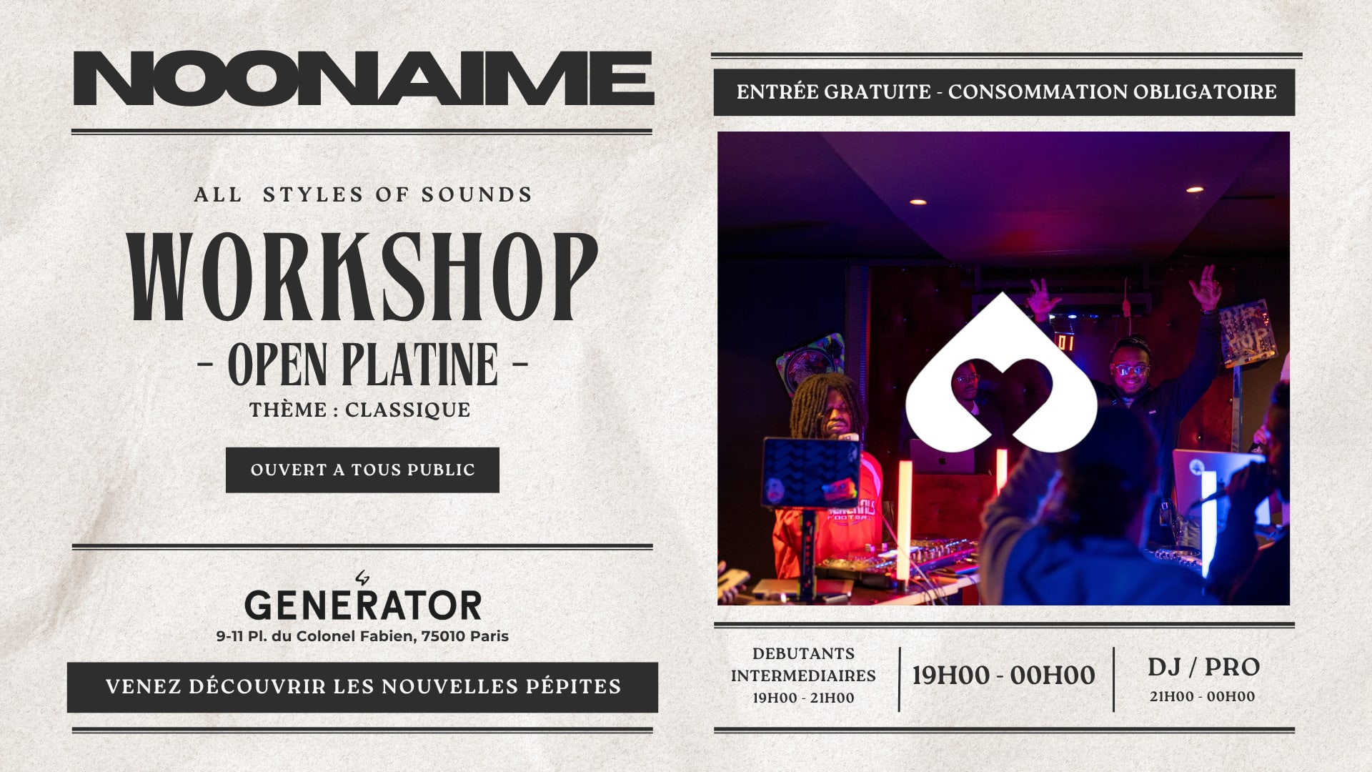 Noonaime Workshop