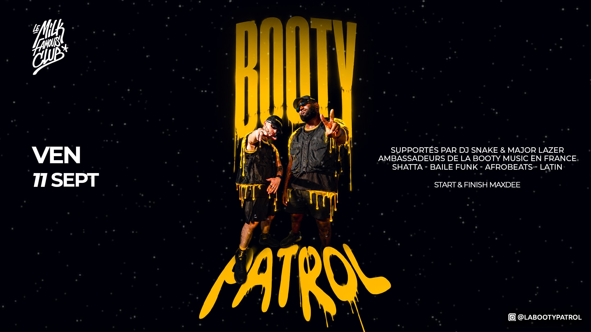 Ven 11 Sept - Booty Patrol