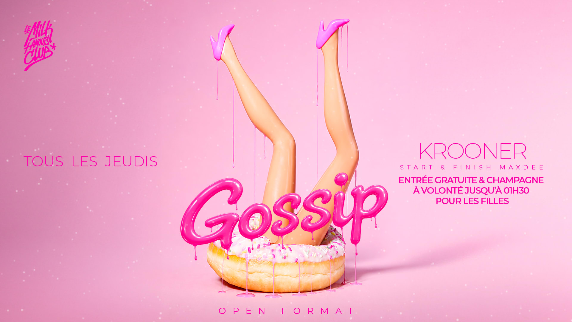 Jeu 10 Sept - Gossip W/ Krooner