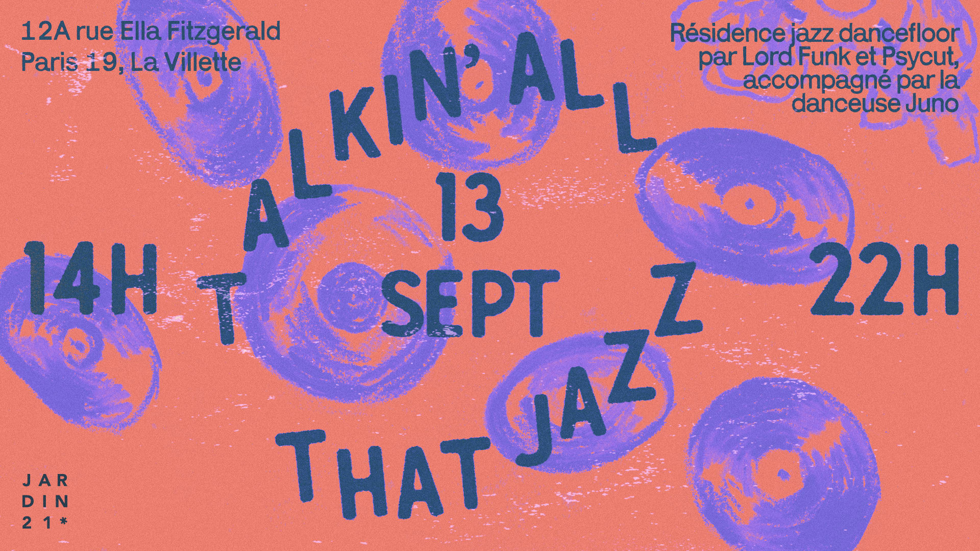 Talkin' All That Jazz X Jardin 21 - Open-Air