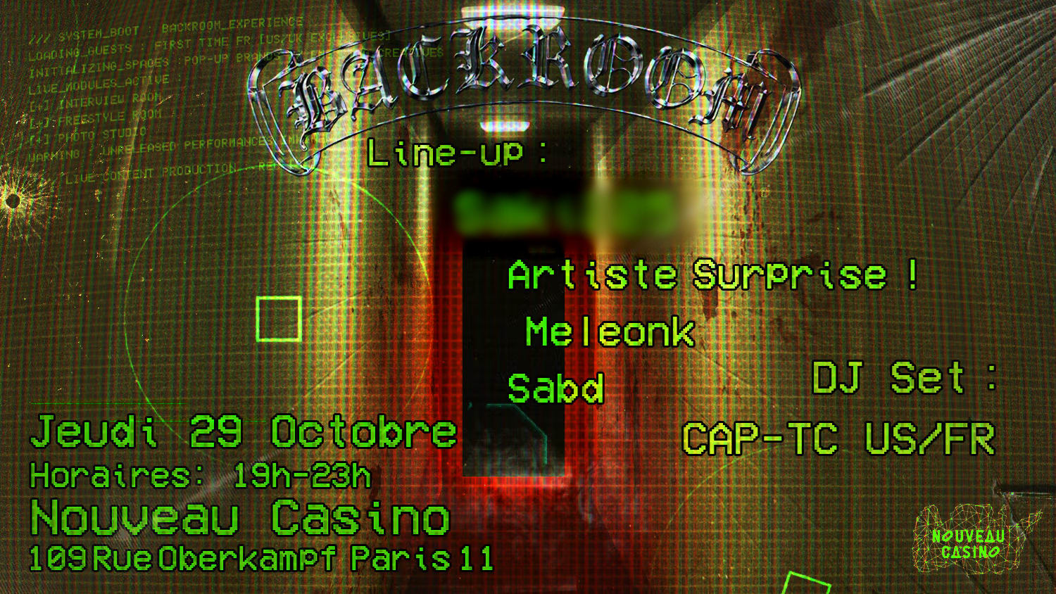 Backroom Festival Vol.1