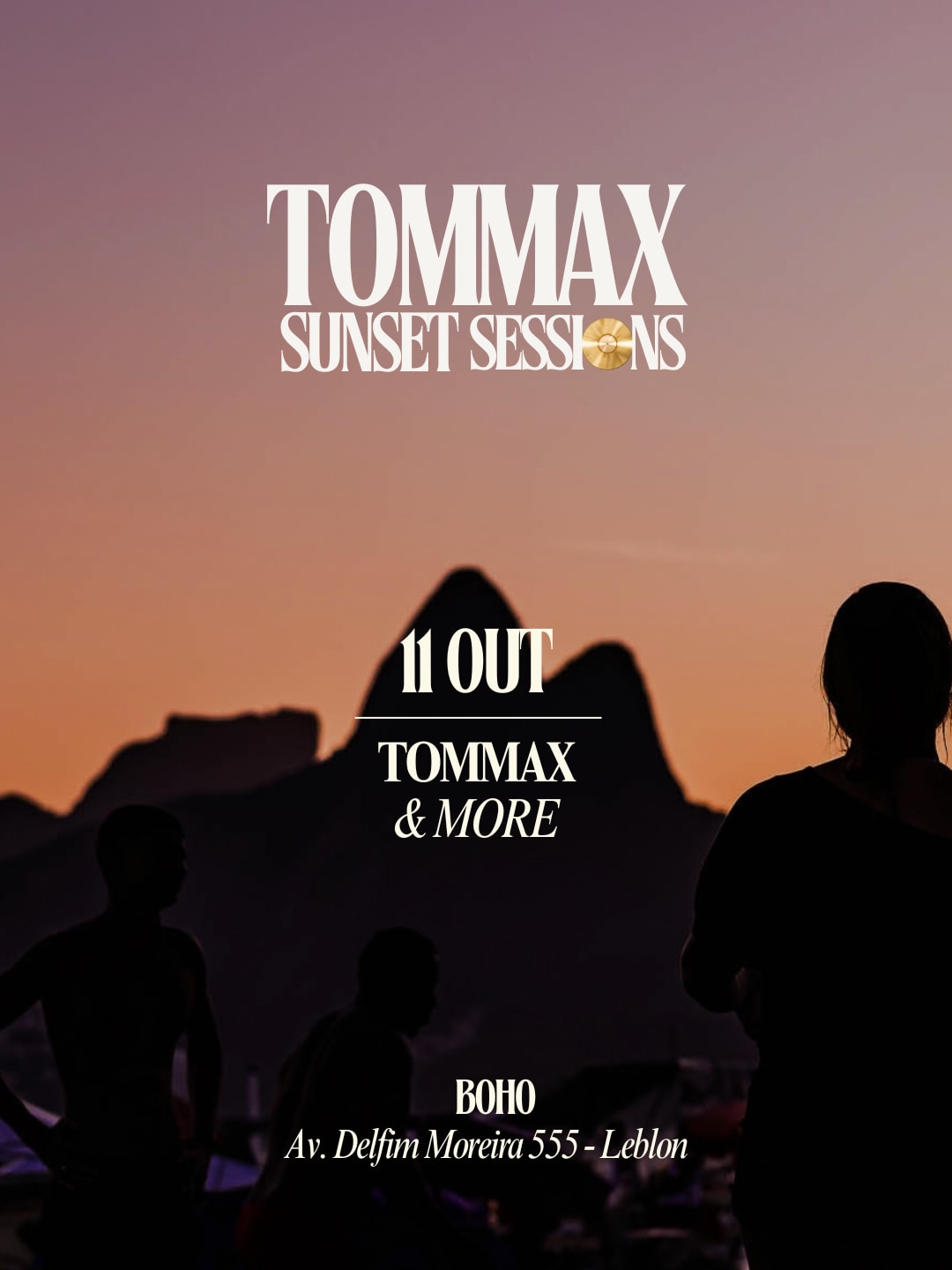 Tommax Sunset Sessions - 11 Outubro