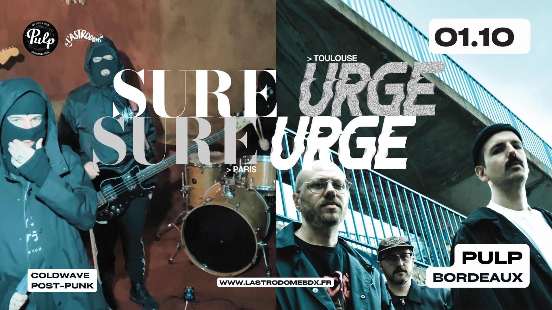 Sure + Urge - Pulp Bordeaux