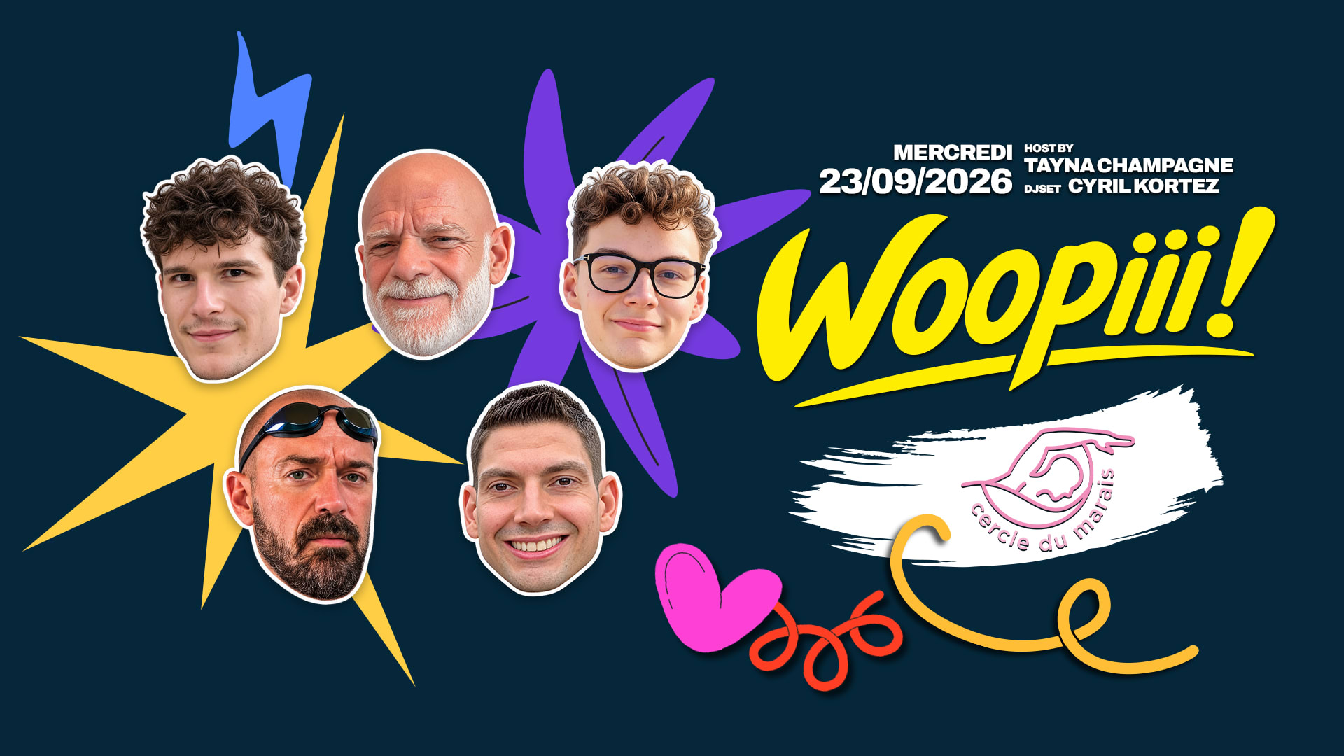 Woopiii Reçoit Le Cercle Du Marais