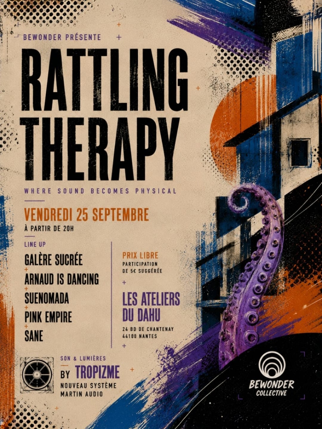 Rattling Therapy W/ Galère Sucrée @ Ateliers Du Dahu