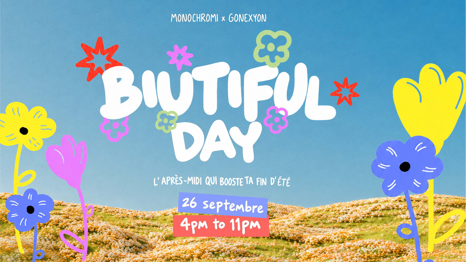 Monochromi X Gonexyon : Biutiful Day