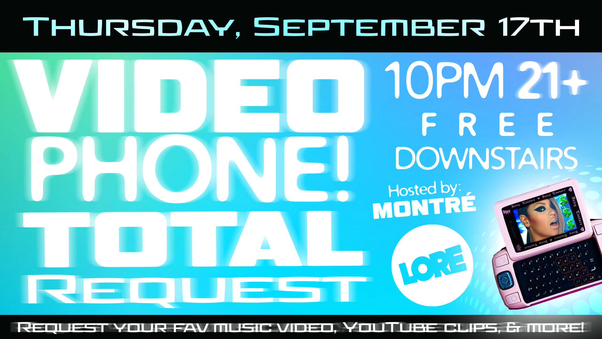 Video Phone! Total Request Lore - Music Video Night