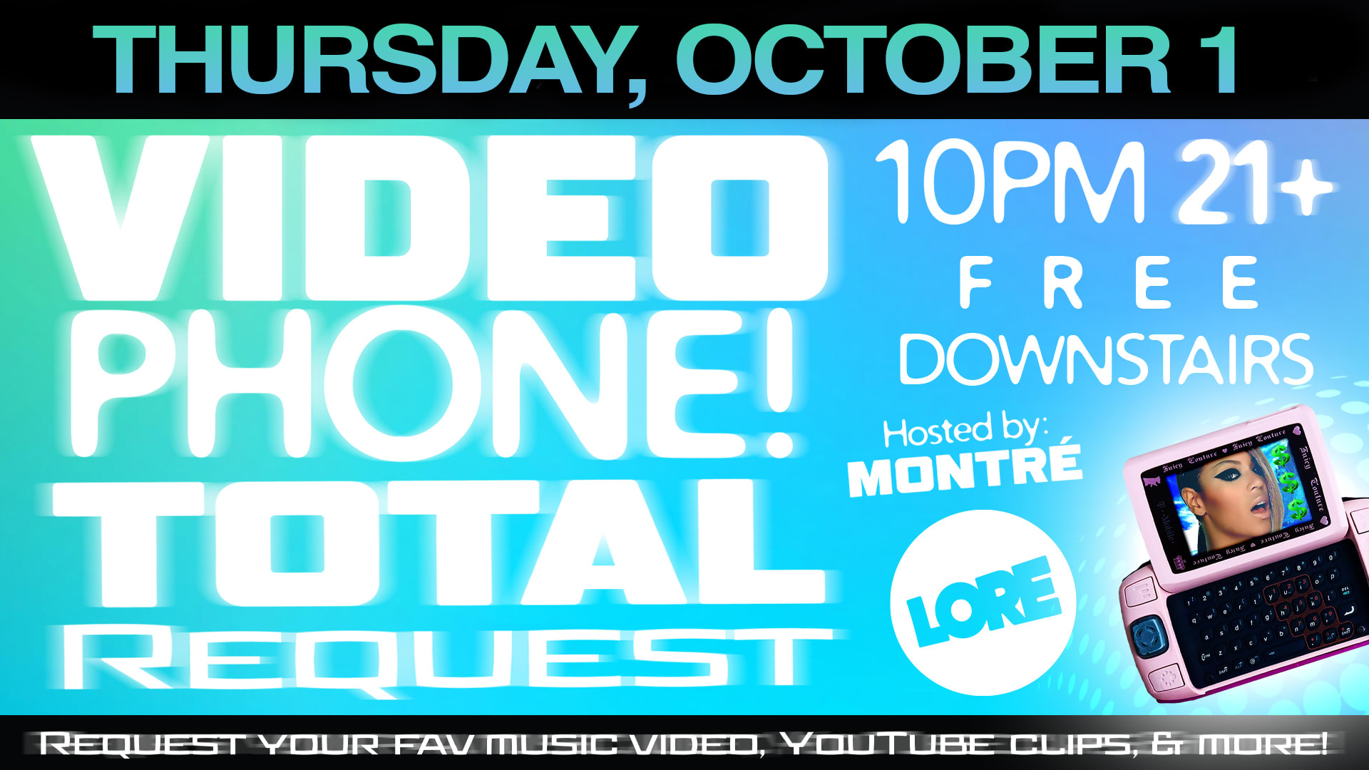 Video Phone! Total Request Lore - Music Video Night