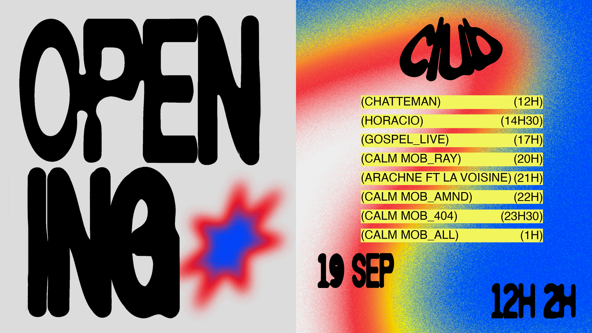 Opening - Bienvenue Chez Club