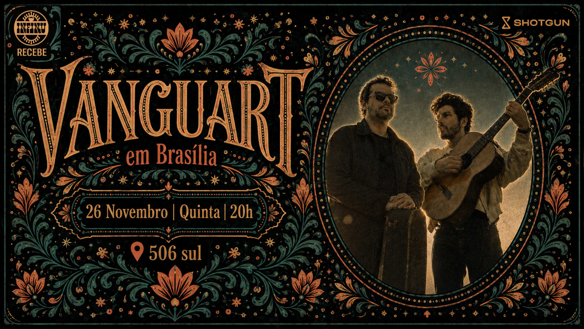 Infinu Recebe Vanguart Em Brasília
