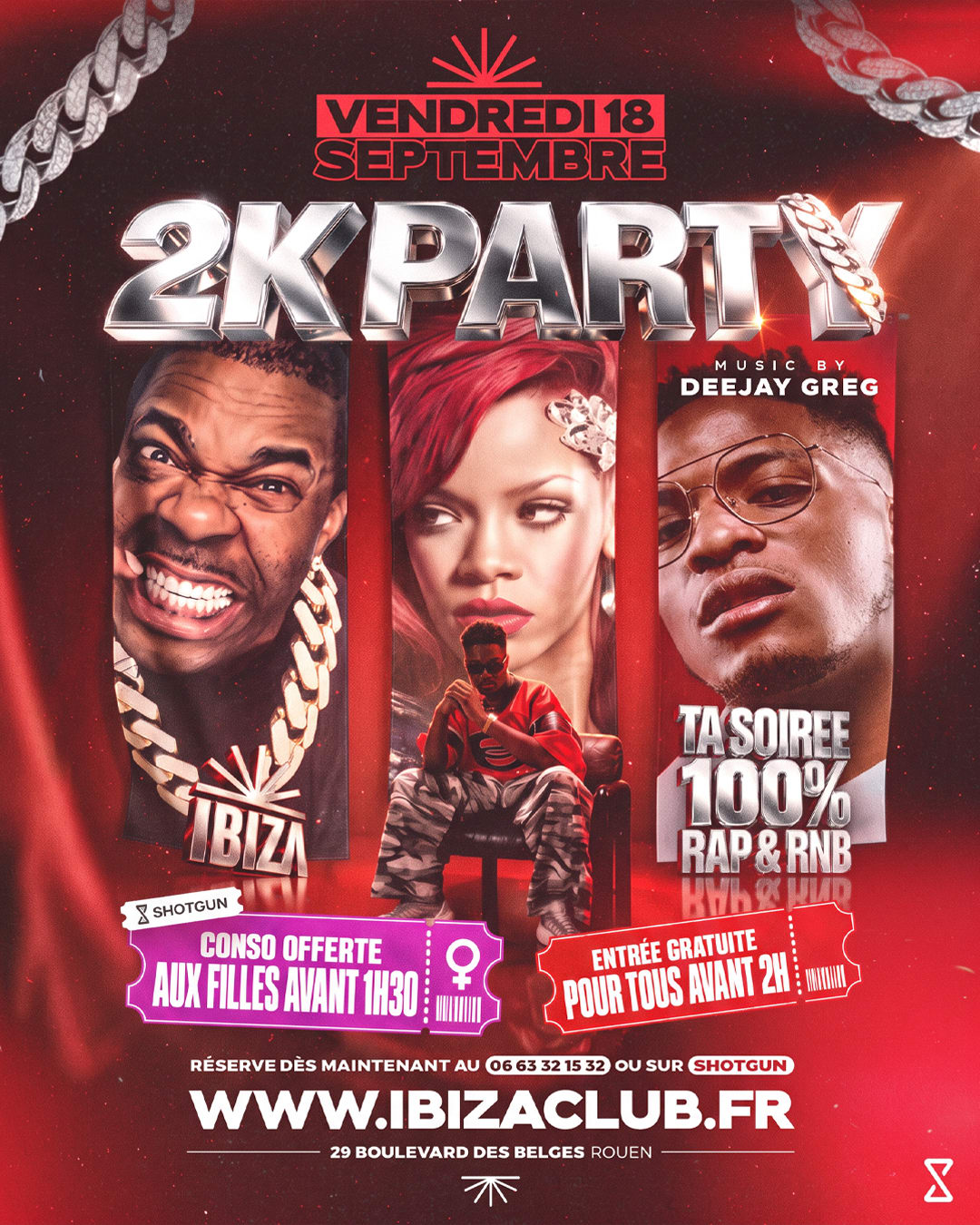 2k Party Rap Rnb  I Vendredi 18 Septembre