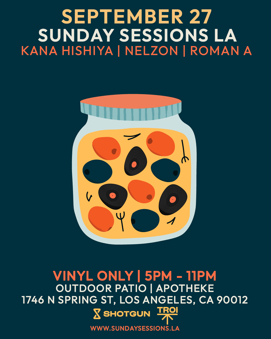 Sunday Sessions La (Vinyl Only) Open Air
