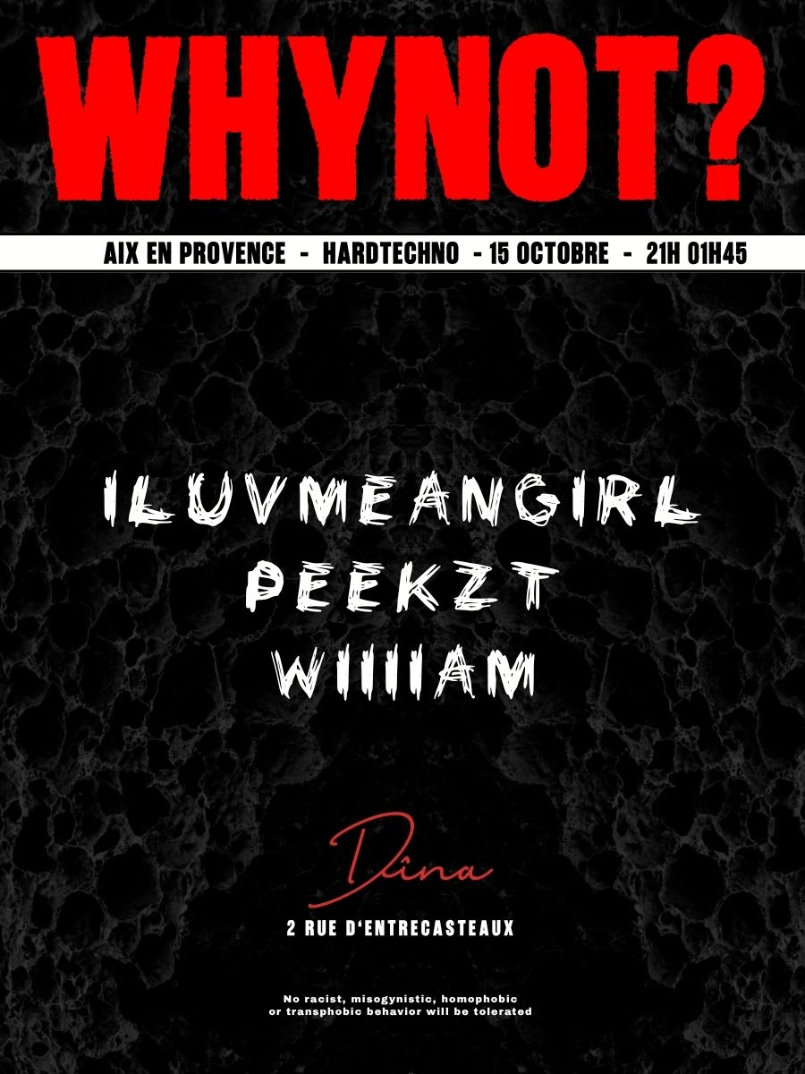Whynot? : Iluvmeangirl - Peekzt - William