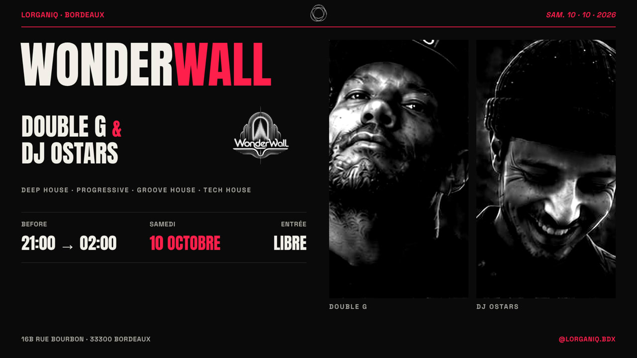 Wonderwall #2 W/ Double G & Dj Ostars