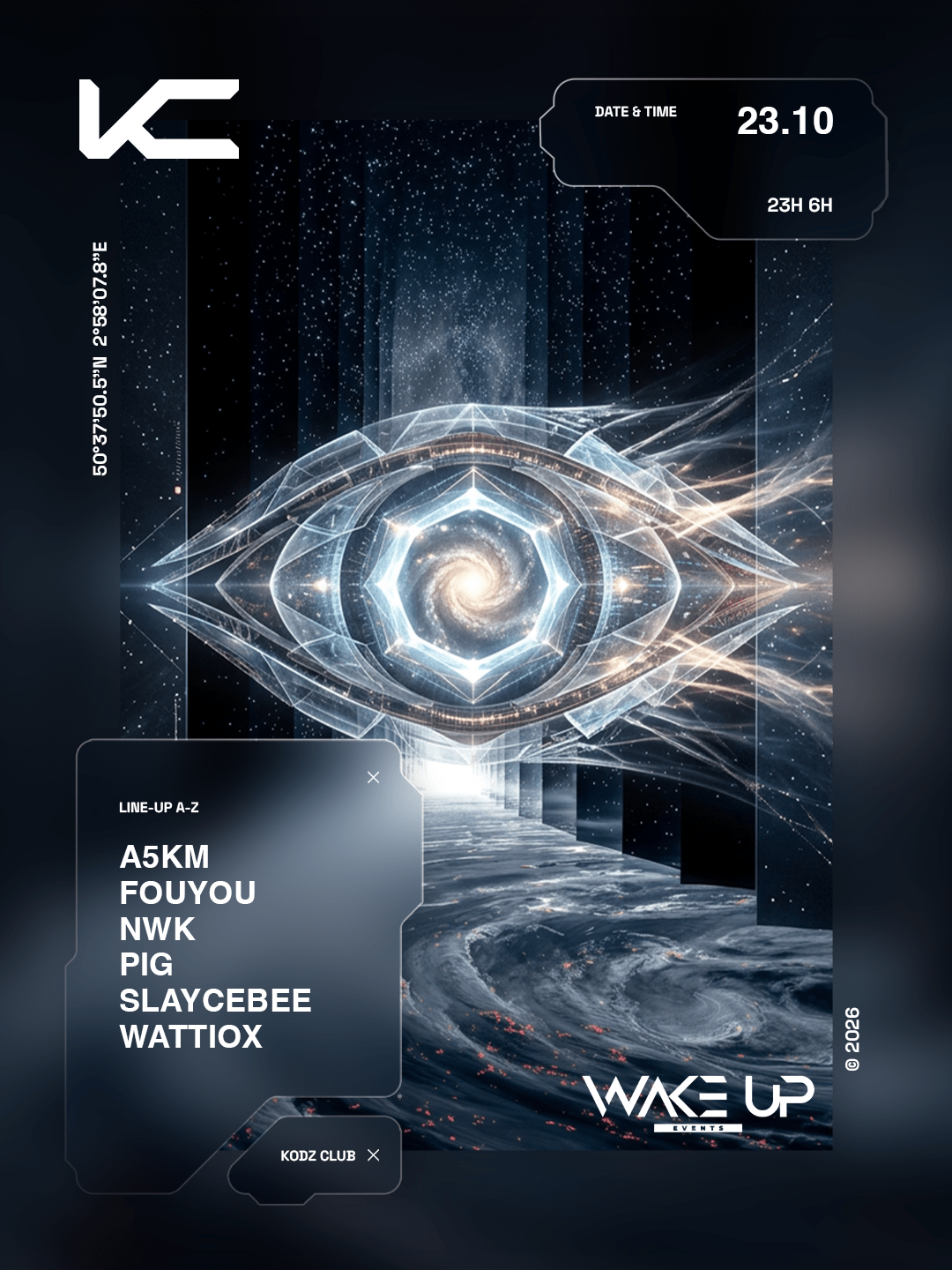 Kodz X Wake Up Presents A5km, Fouyou, Nwk, Pig & More