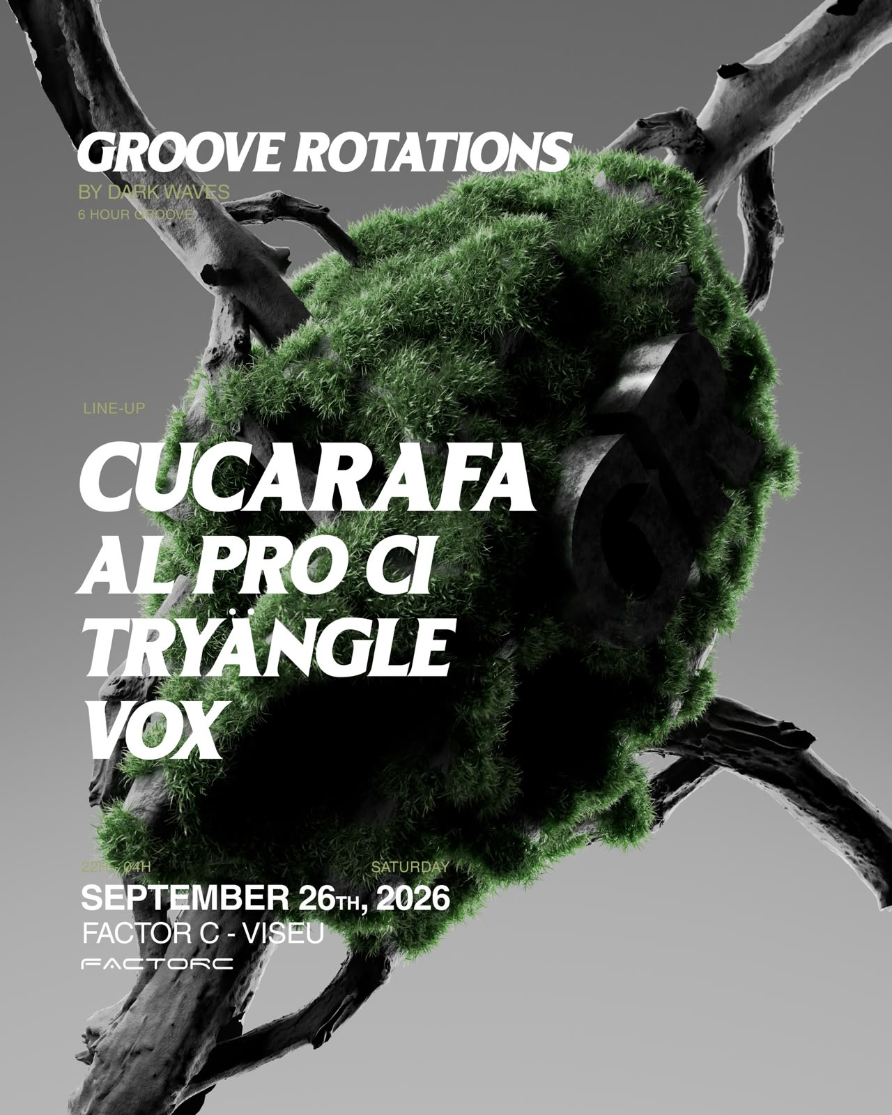 Groove Rotations | Factor C | Viseu
