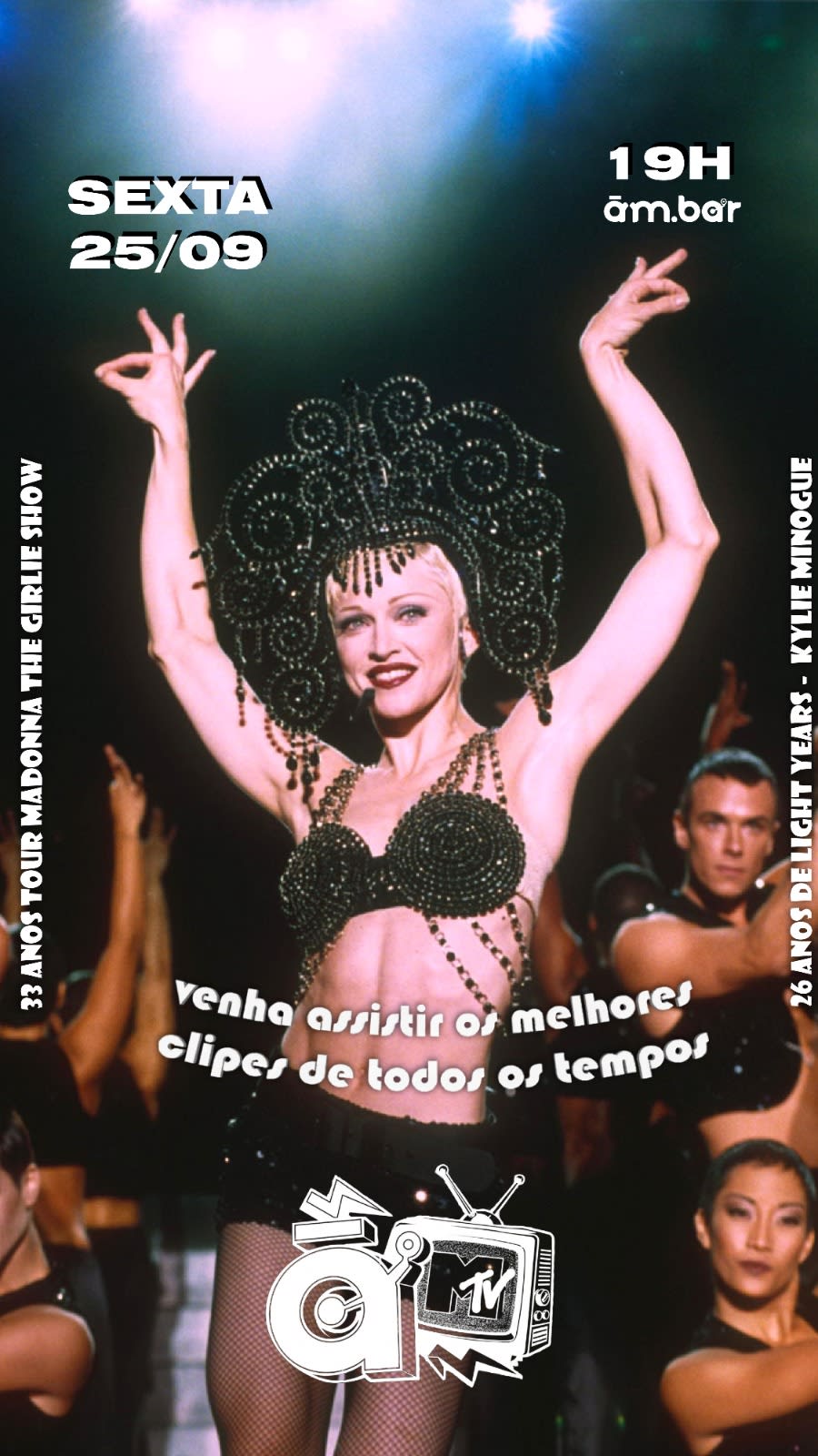 Sexta Mtv The Girlie Show Madonna