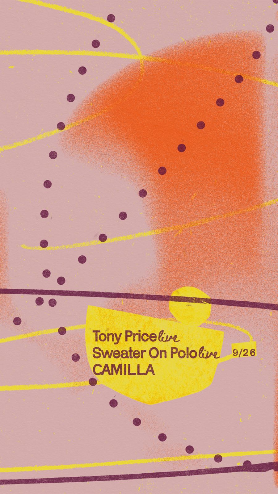 Tony Price (Live), Sweater On Polo (Live) & Camilla