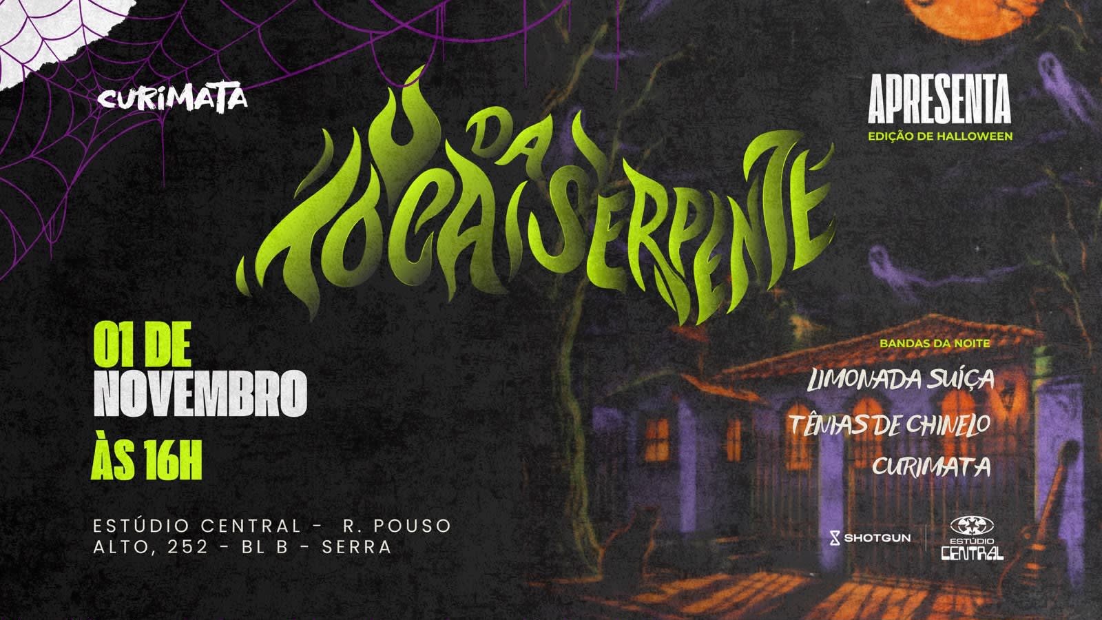 Toca Da Serpente - 2ª Edição: Especial De Halloween