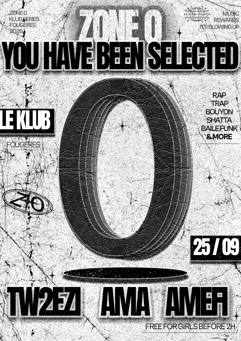 Zone Zero : You Have Been Selected