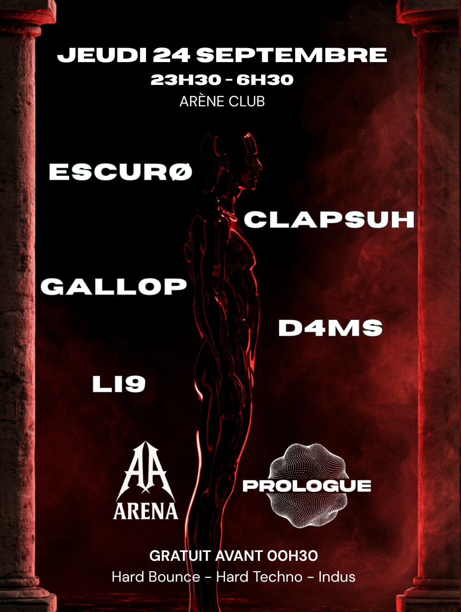 Jeudi Techno : Arena X Prologue