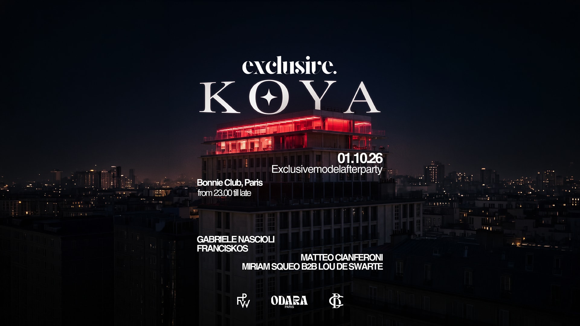 Exclusivemodelafterparty Édition 7
