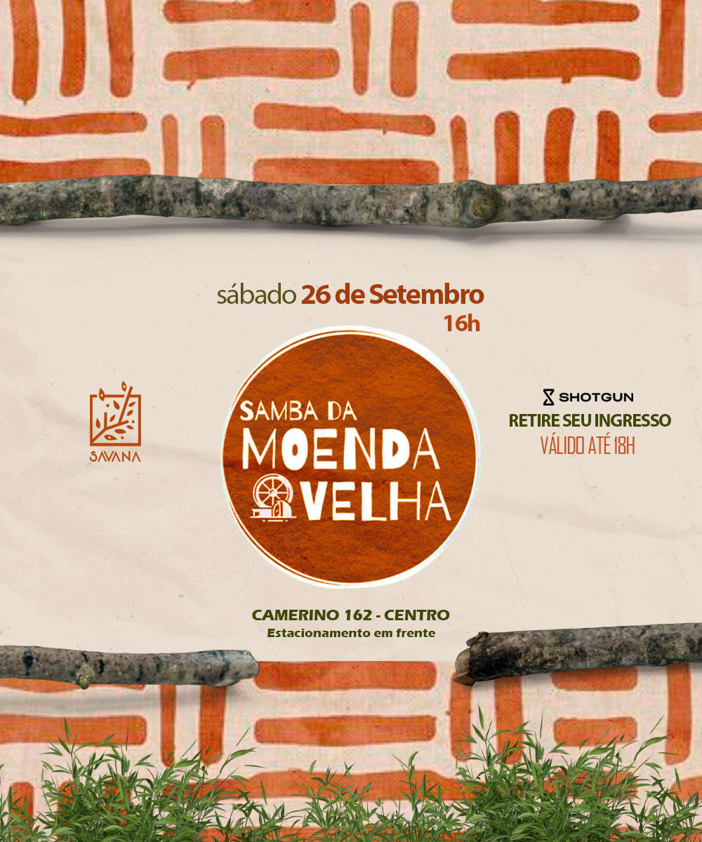 Moenda Velha Na Casa Savana
