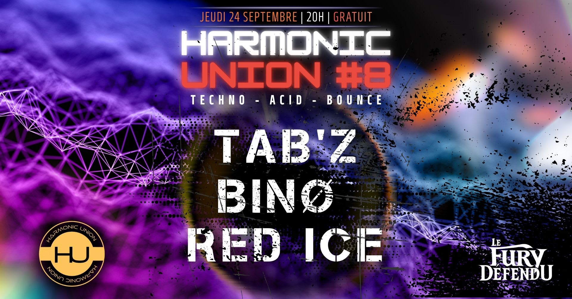 Soirée Techno - Harmonic Union #8