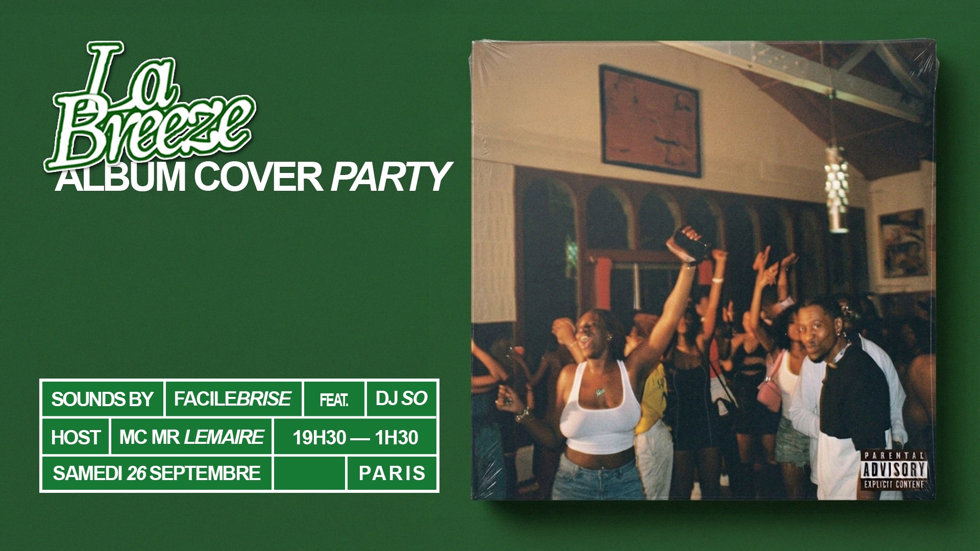 La Breeze :  Album Cover Party