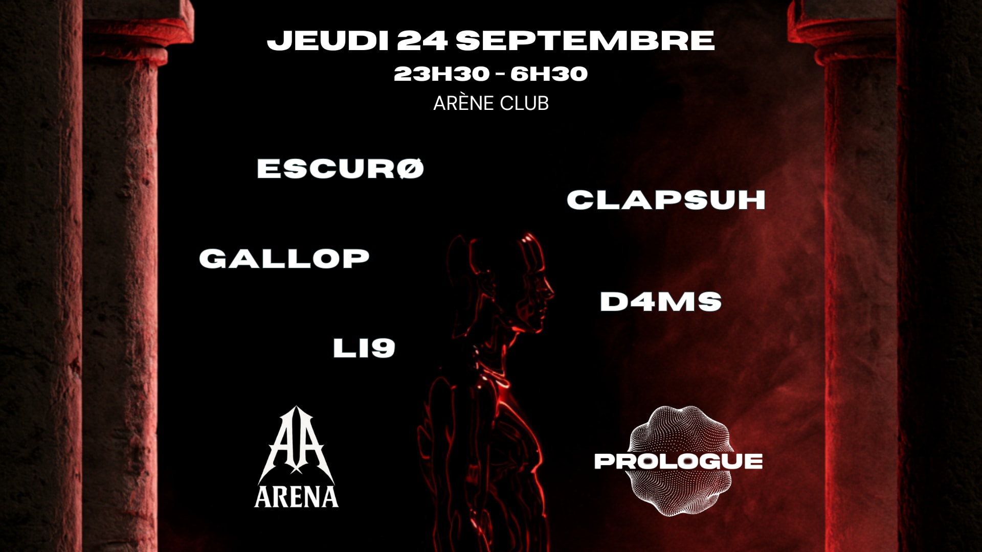 Jeudi Techno : Arena X Prologue
