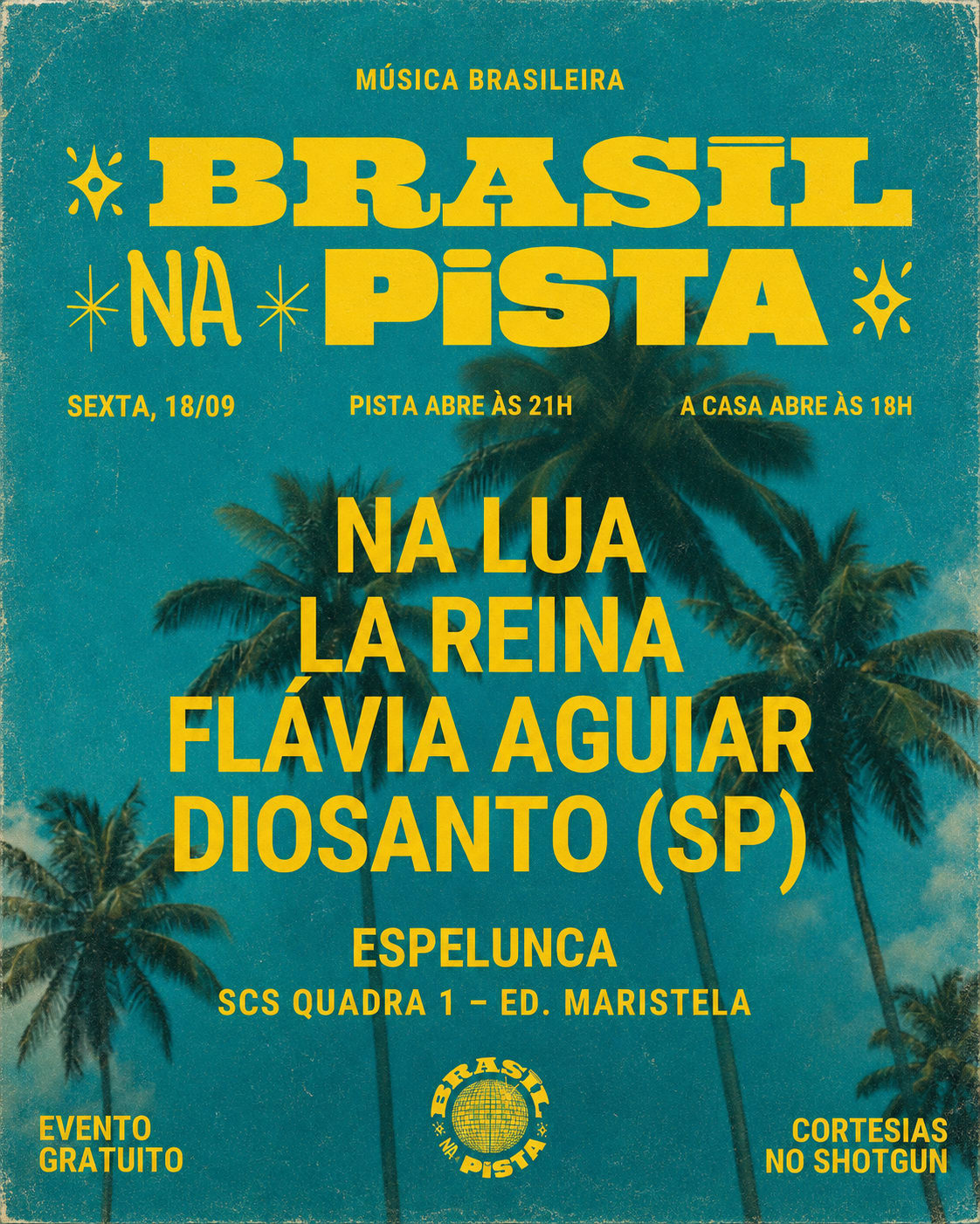 Brasil Na Pista ( Nalua+Flaviaaguiar+Lareina+Diosanto(Sp) )