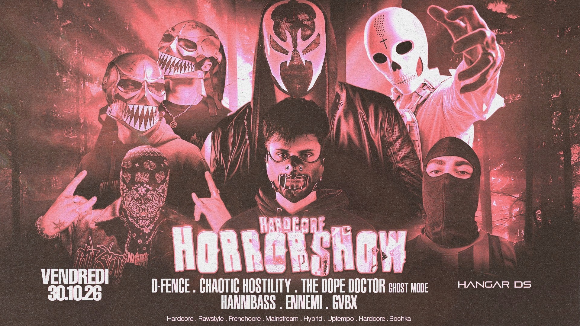 Hardcore Horror Show // D-Fence - Chaotic Hostility - ...