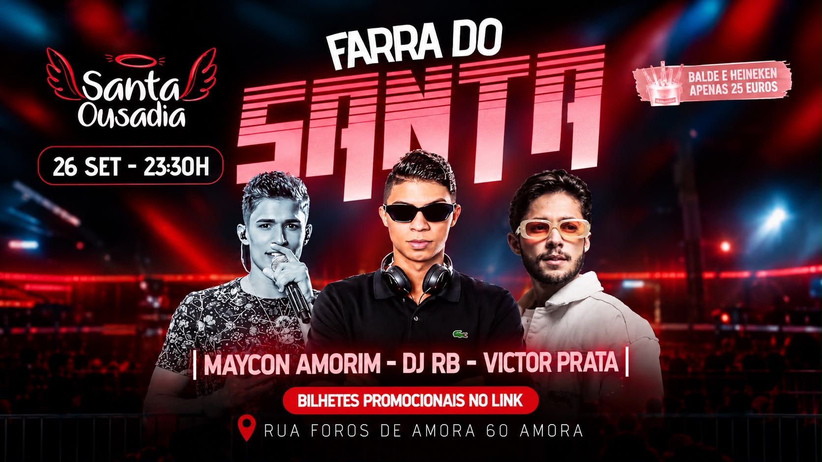 Farra Do Santa - Maycon, Dj Rb, Victor
