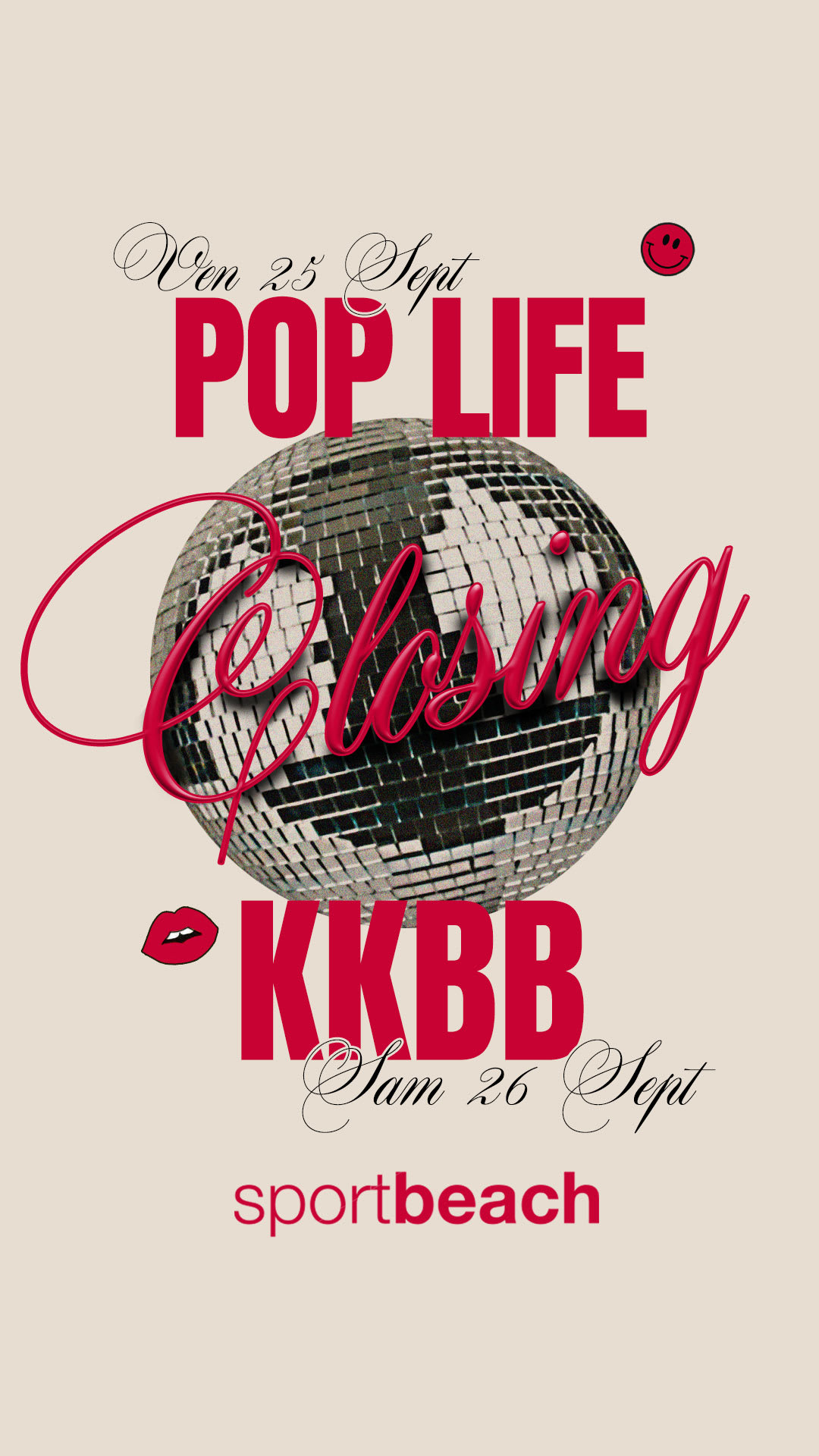 Closing Week-End - Vendredi - Pop Life - 2000's Party