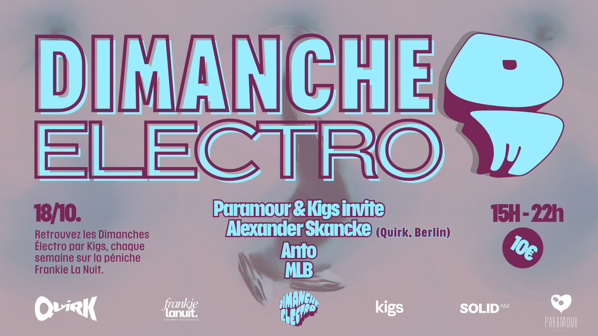 Dimanche Electro - Paramour & Kigs Invite Alexander Skancke