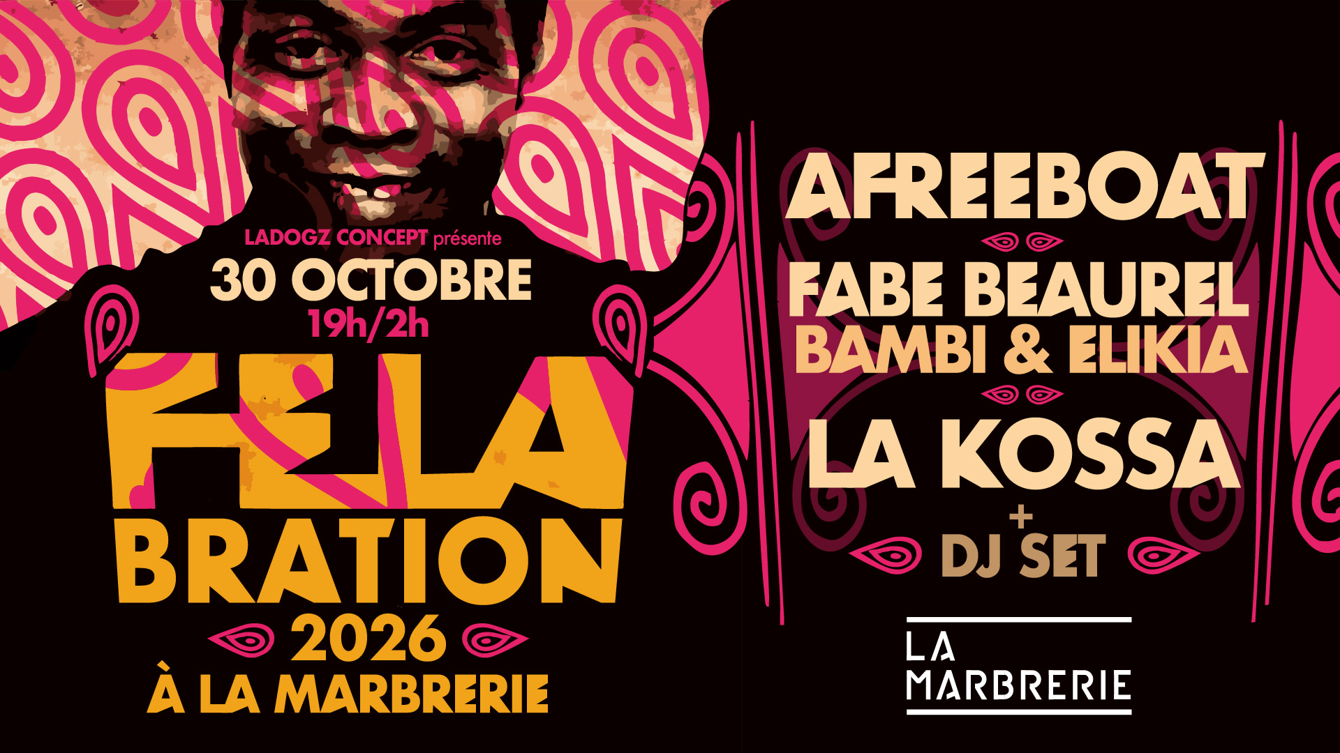 Felabration - La Kossa X Fabe Beaurel Bambi X Afreeboat