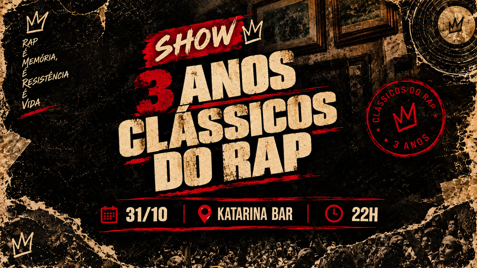 Clássicos Do Rap - 3 Anos