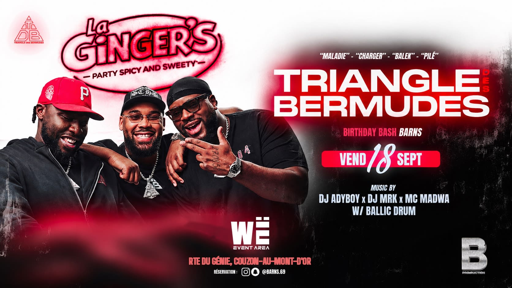 La Ginger's X Triangle Des Bermudes In Wë Club