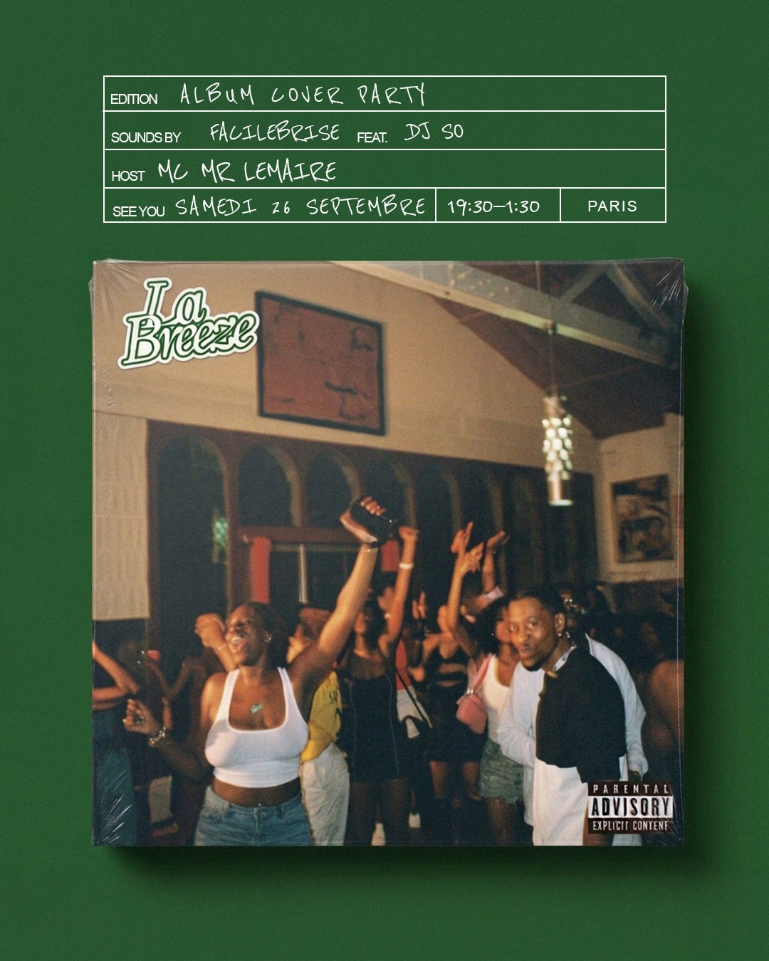 La Breeze :  Album Cover Party