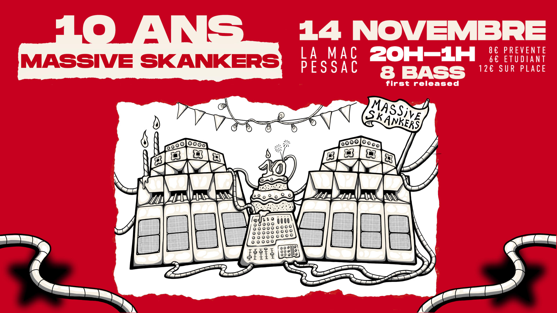 10 Ans X Massive Skankers Sound System