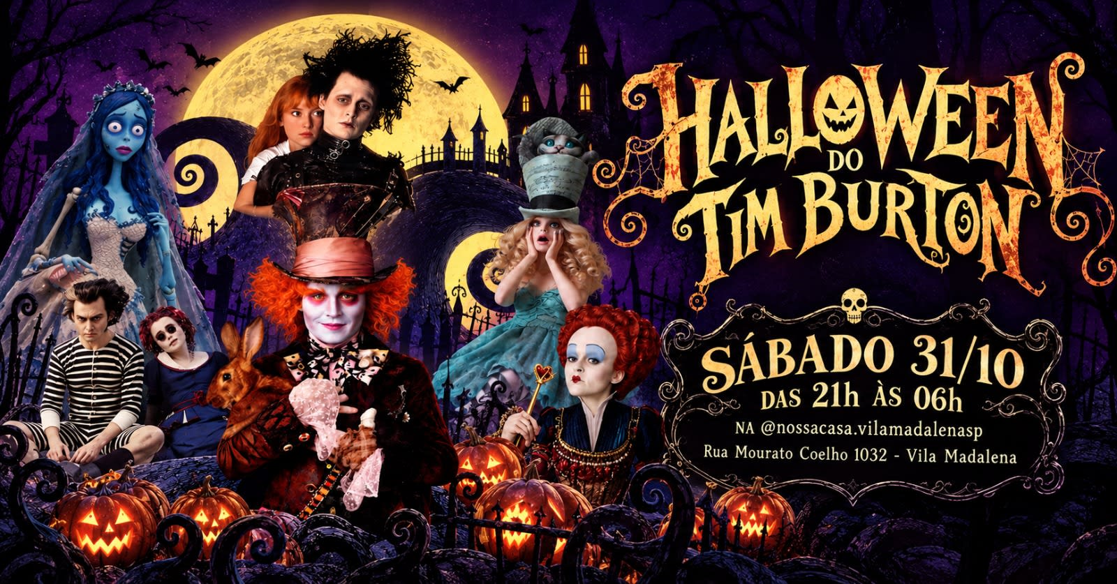 Halloween Do Tim Burton