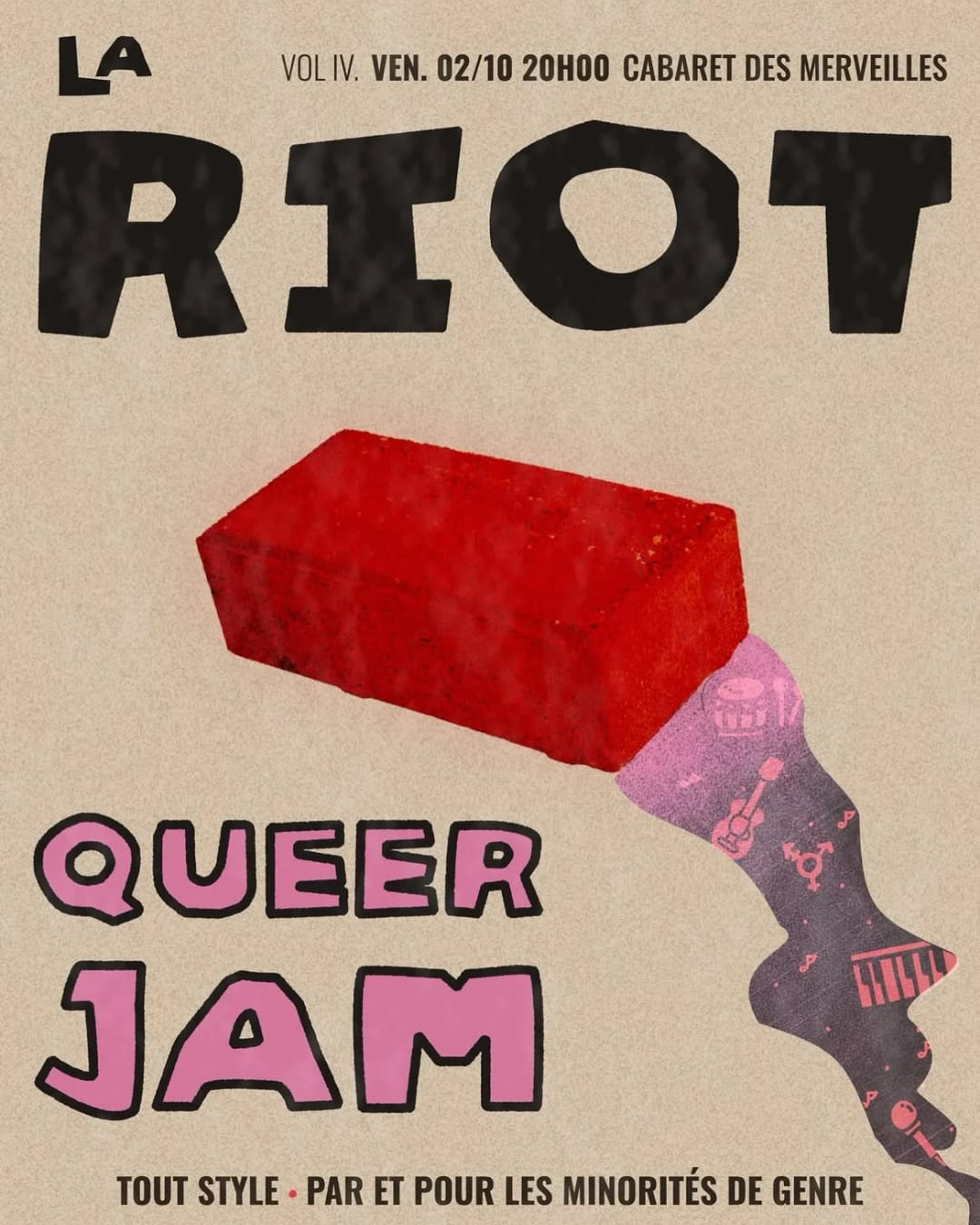 La Riot · Queer Feminist Jam 02.10