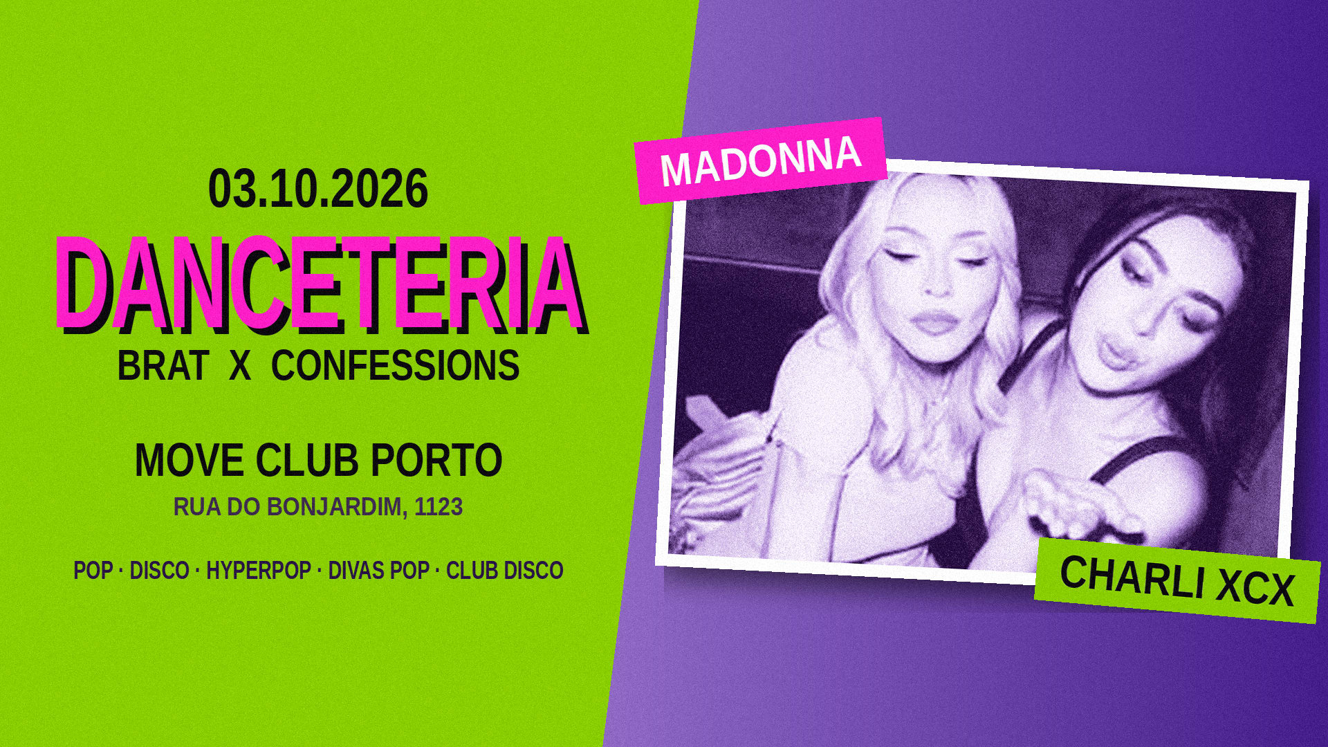 Danceteria - Bratxconfessions