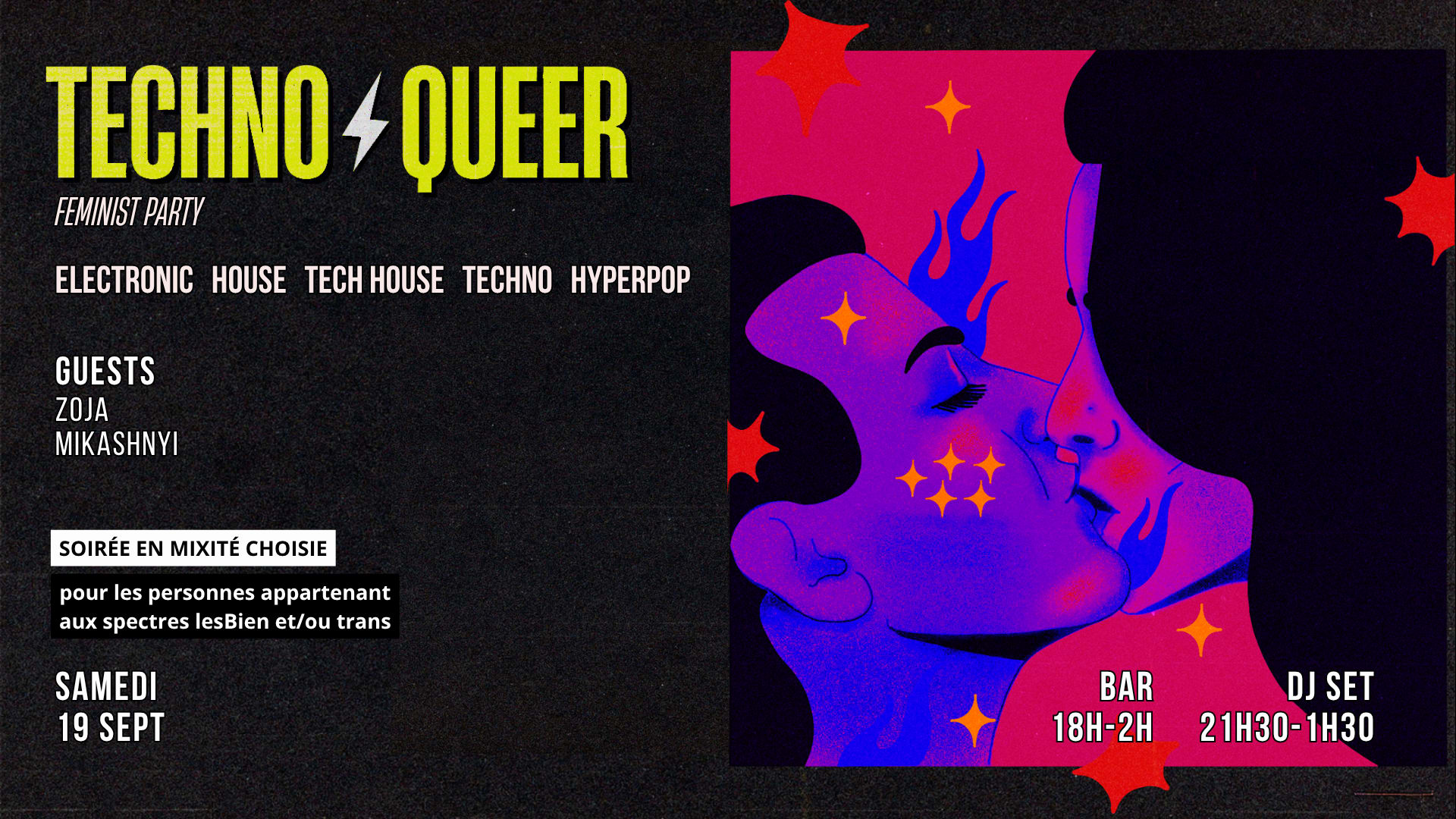 Techno Queer Feminist Party 19.09