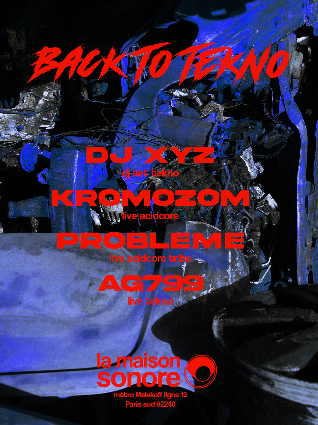 Back To Tekno [First Edition] By La Maison Sonore