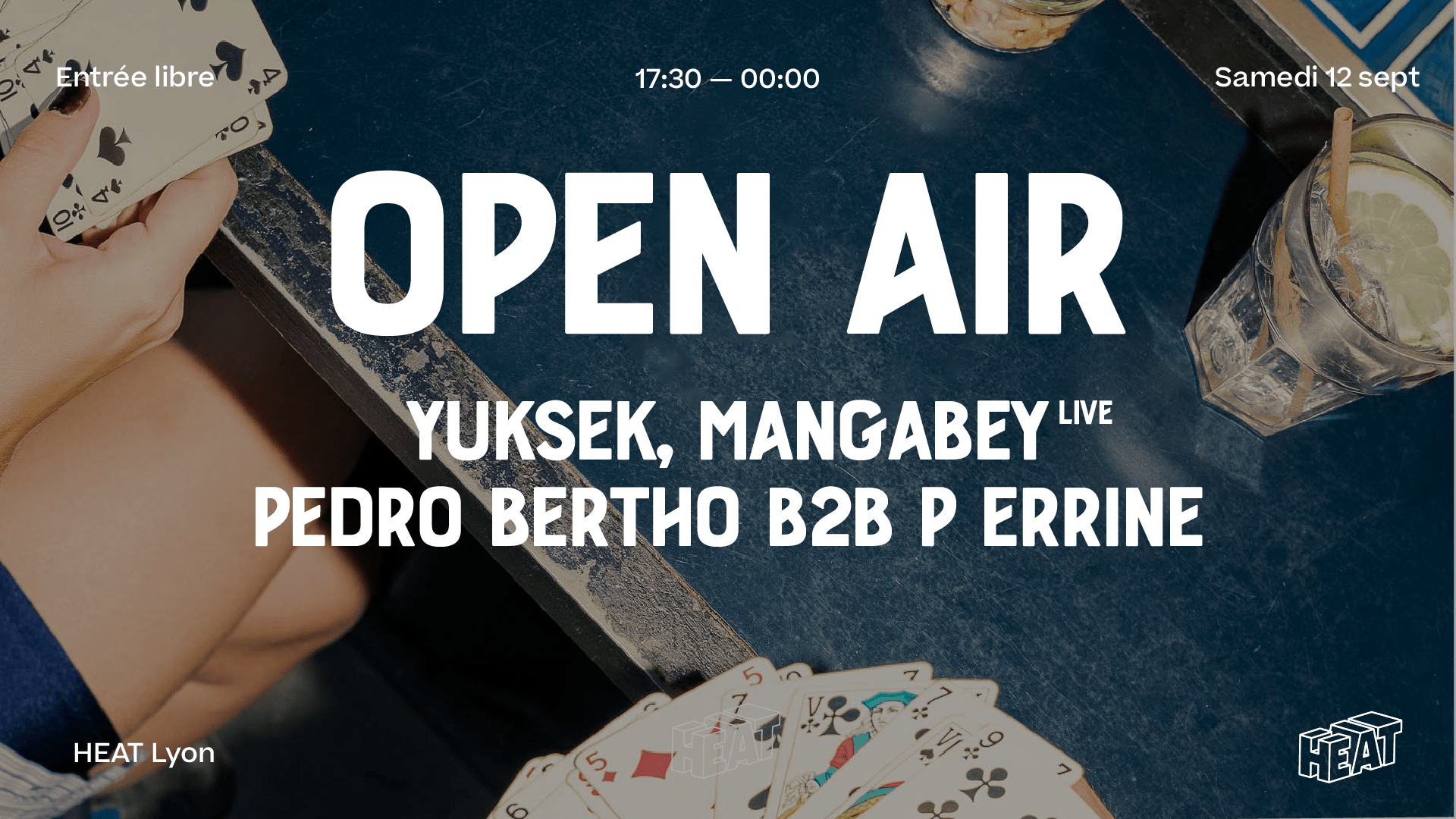 La Place Bleue : Yuksek, Mangabey (Live), Pedro Bertho...
